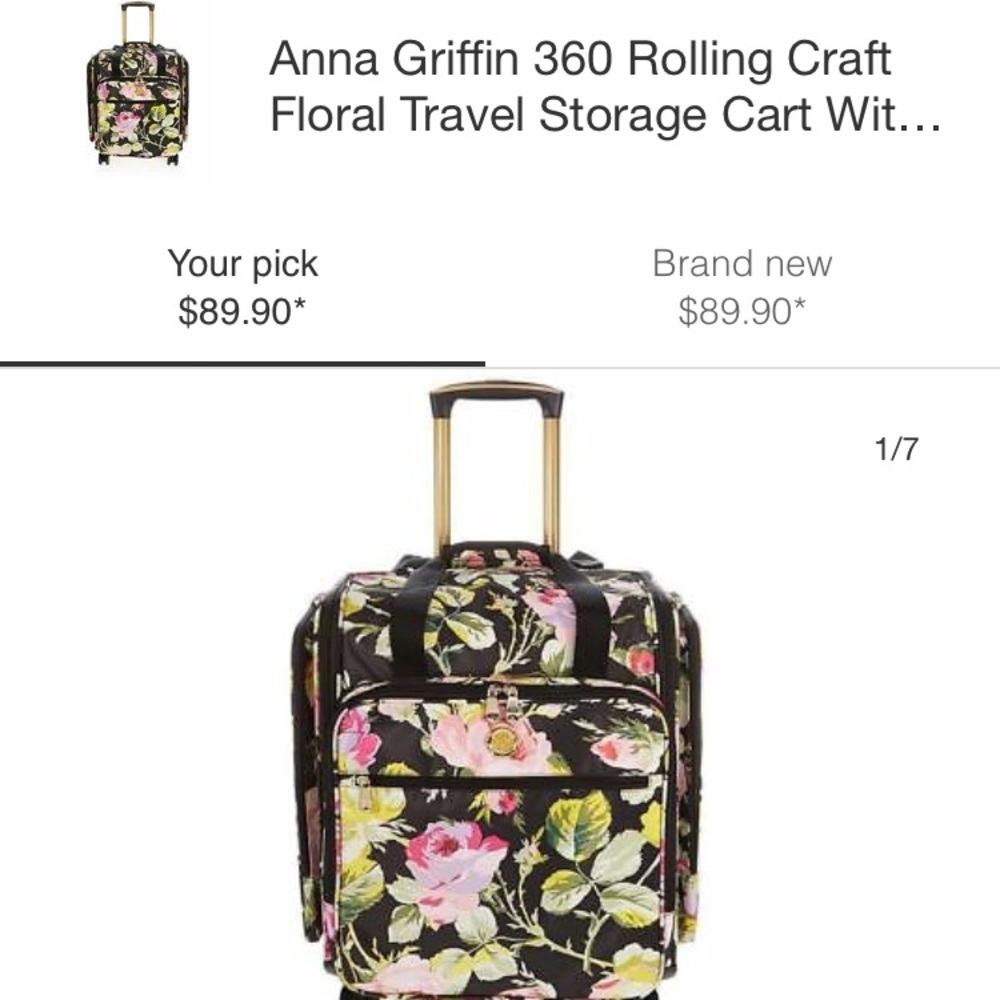 Limited addition Anna Griffin Craft bag HSN